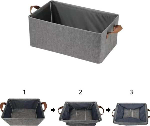 منظم الملابس القابل للطي (هيكل ستيل)