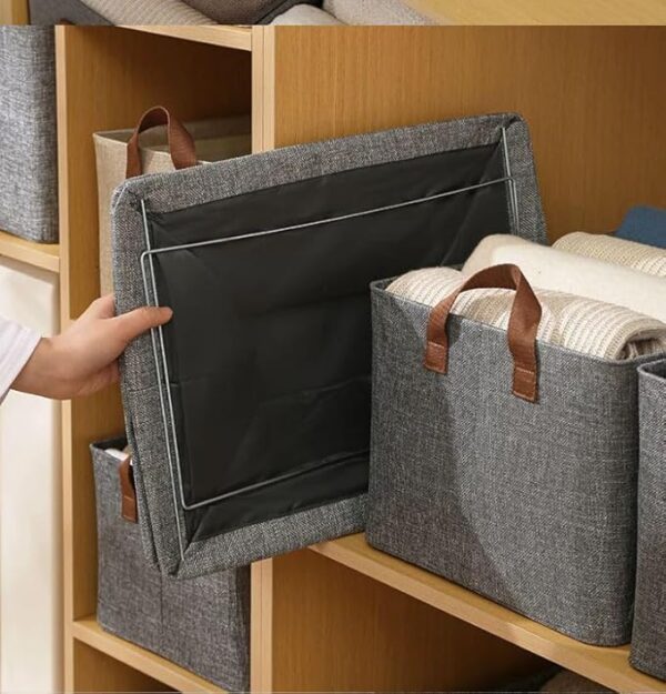 منظم الملابس القابل للطي (هيكل ستيل)
