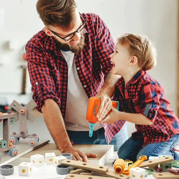 مجموعة أدوات البناء التعليمية للأطفال (su-gm) - الصورة 5